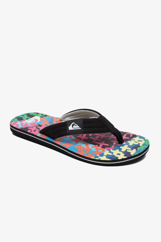 Quiksilver Molokaı Layback Erkek Siyah Parmak Arası Terlik AQYL100784-XKBG - 1