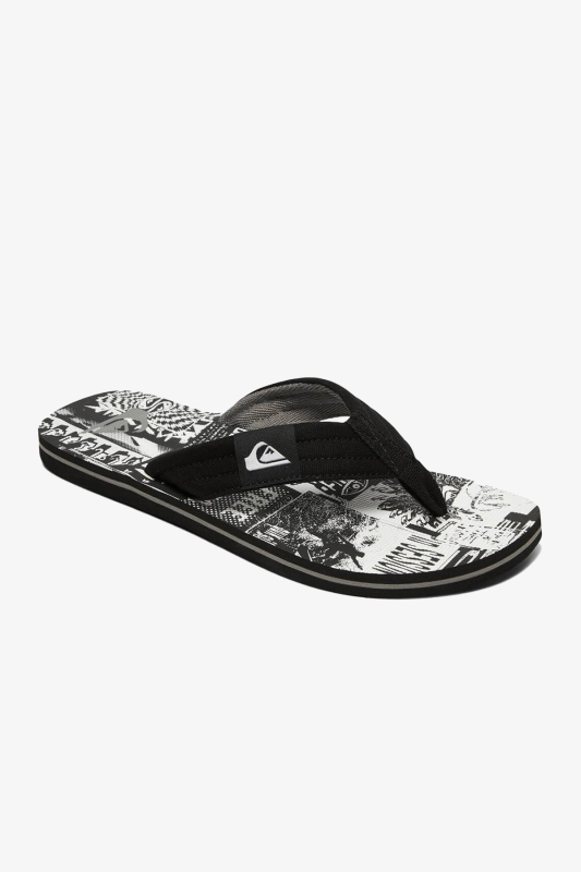 Quiksilver Molokaı Layback Erkek Siyah Parmak Arası Terlik AQYL100955-XKKW - 1