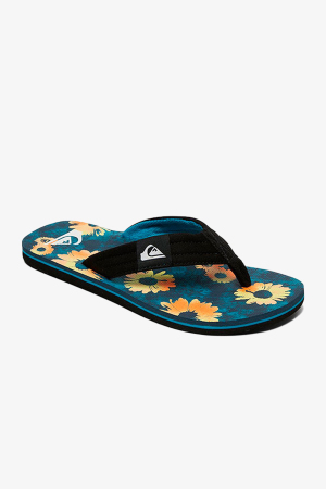 Quiksilver Molokaı Layback Erkek Siyah Parmak Arası Terlik AQYL100955-XKNB - Quiksilver