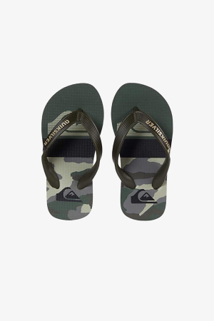 Quiksilver Molokaı Panel Erkek Siyah Parmak Arası Terlik AQYL101107-XGKG - Quiksilver