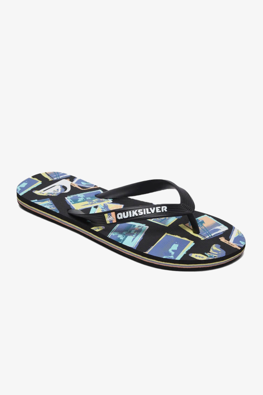 Quiksilver Molokaı Vacancy Erkek Siyah Parmak Arası Terlik AQYL100985-XKGK - 1