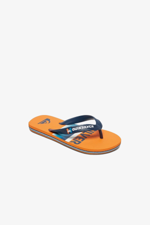 Quiksilver Molokaıslab Çocuk Turuncu Parmak Arası Terlik AQBL100423-XBBN - Quiksilver