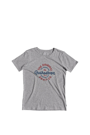 Quiksilver Motoreıssyth B Çocuk Gri T-Shirt EQBZT04152-KPVH - Quiksilver