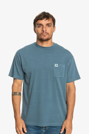 Quiksilver Naturaldye Kttp Erkek Mavi T-Shirt EQYKT04265-BYG0 - Quiksilver