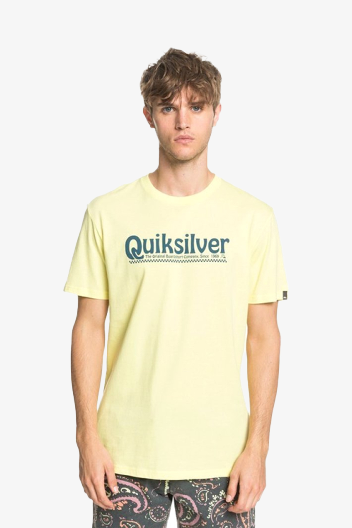 Quiksilver Newslangss Erkek Çok Renkli T-Shirt EQYZT05754-GCA0