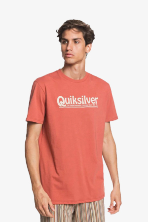 Quiksilver Newslangss Erkek Kırmızı T-Shirt EQYZT05754-MNL0 - Quiksilver