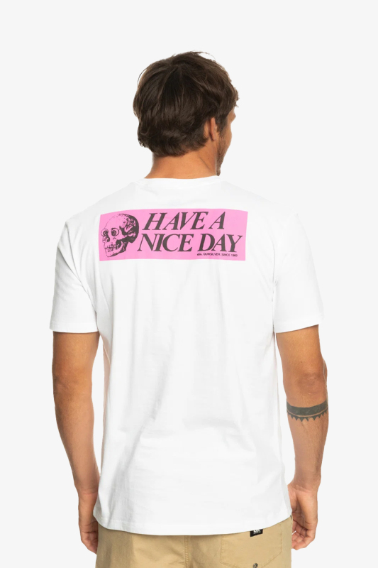 Quiksilver Nıcedays Erkek Beyaz T-Shirt EQYZT07217-WBB0 - 2