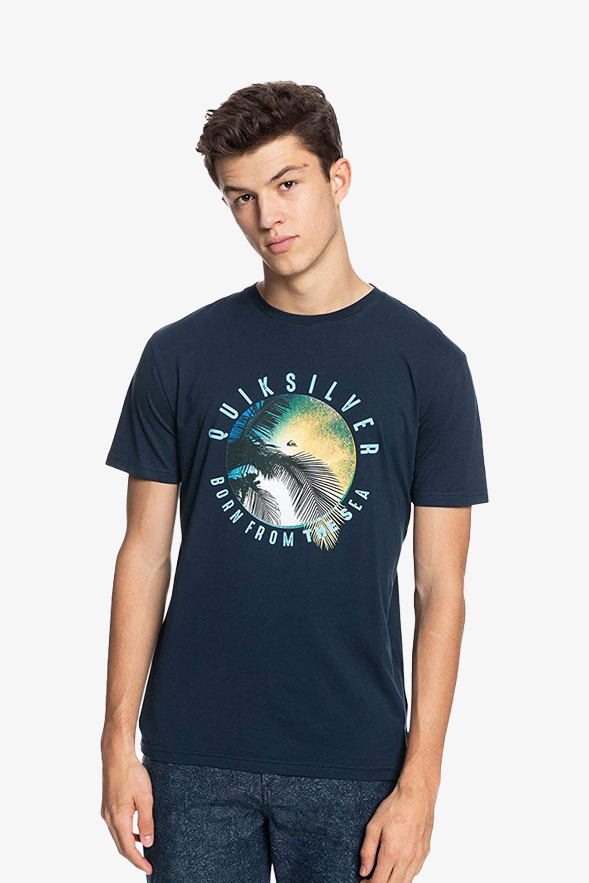 Quiksilver Ocean Of Nıght Erkek Lacivert T-Shirt EQYZT06381-BYJ0