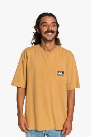 Quiksilver Oglas M Erkek Sarı T-Shirt EQYKT03987-CLL0