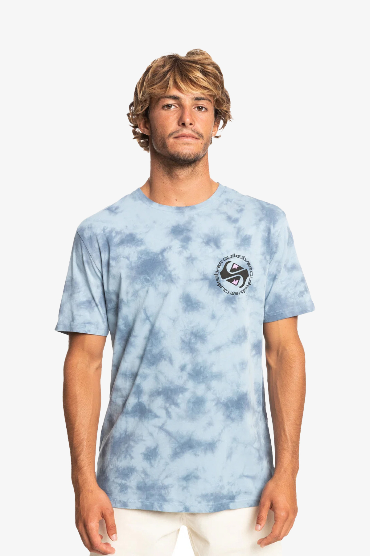 Quiksilver Omnıcırcle Erkek Mavi T-Shirt EQYZT07242-BFY0