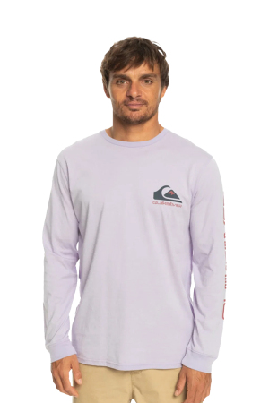 Quiksilver Omnılogo Erkek Mor T-Shirt EQYZT07233-PFM0 - Quiksilver