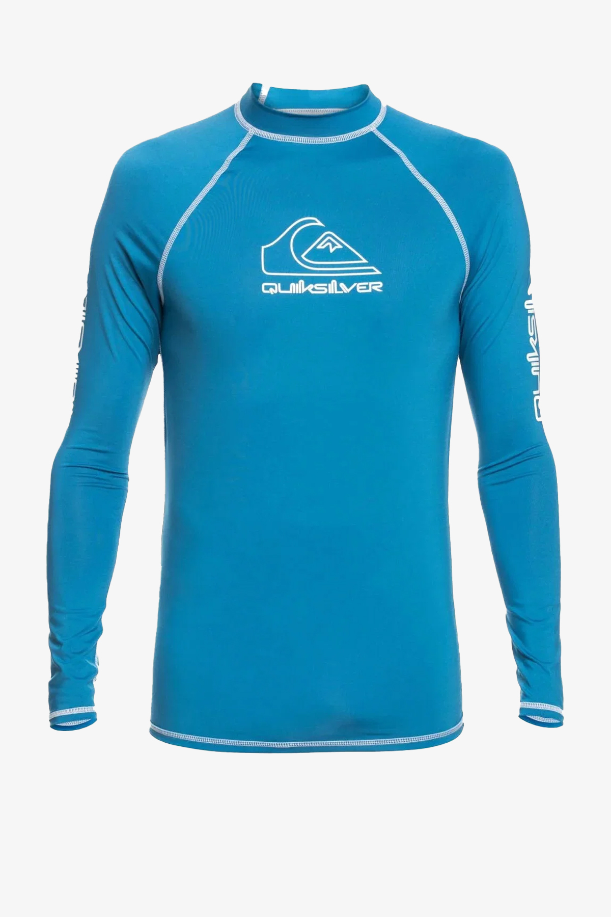 Quiksilver On Tour Ls Erkek Mavi T-Shirt EQYWR03360-BRT0