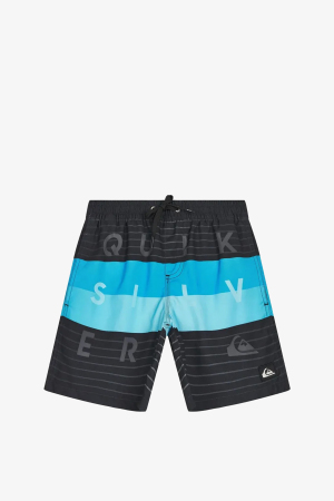 Quiksilver Ord Block Volley 15 Çocuk Siyah Deniz Şortu EQBJV03267-KVJ6 - Quiksilver