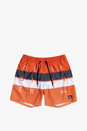 Quiksilver Ord Block Volley 15 Çocuk Turuncu Deniz Şortu EQBJV03337-NZE6 - Quiksilver