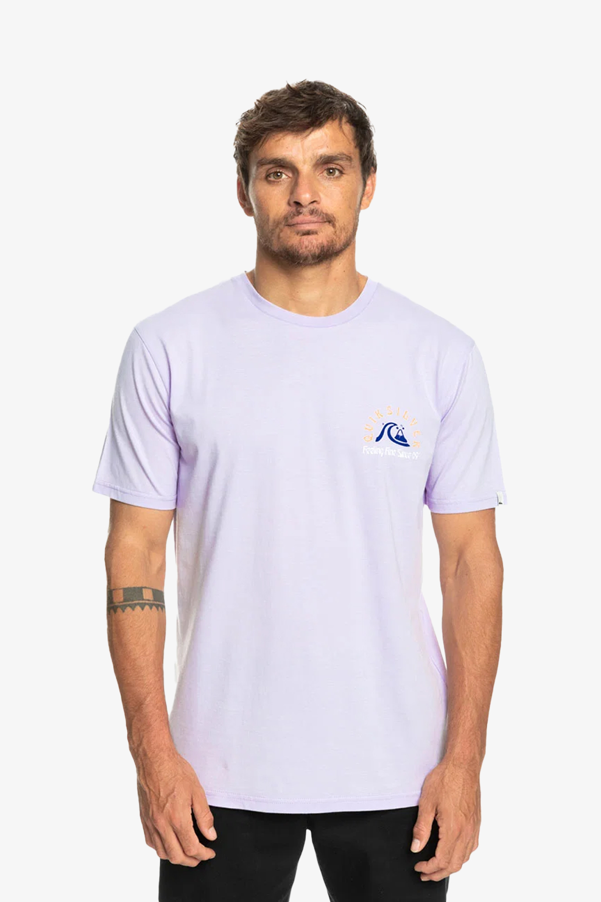 Quiksilver Orıgınalbarrel Erkek Mor T-Shirt EQYZT07226-PFM0