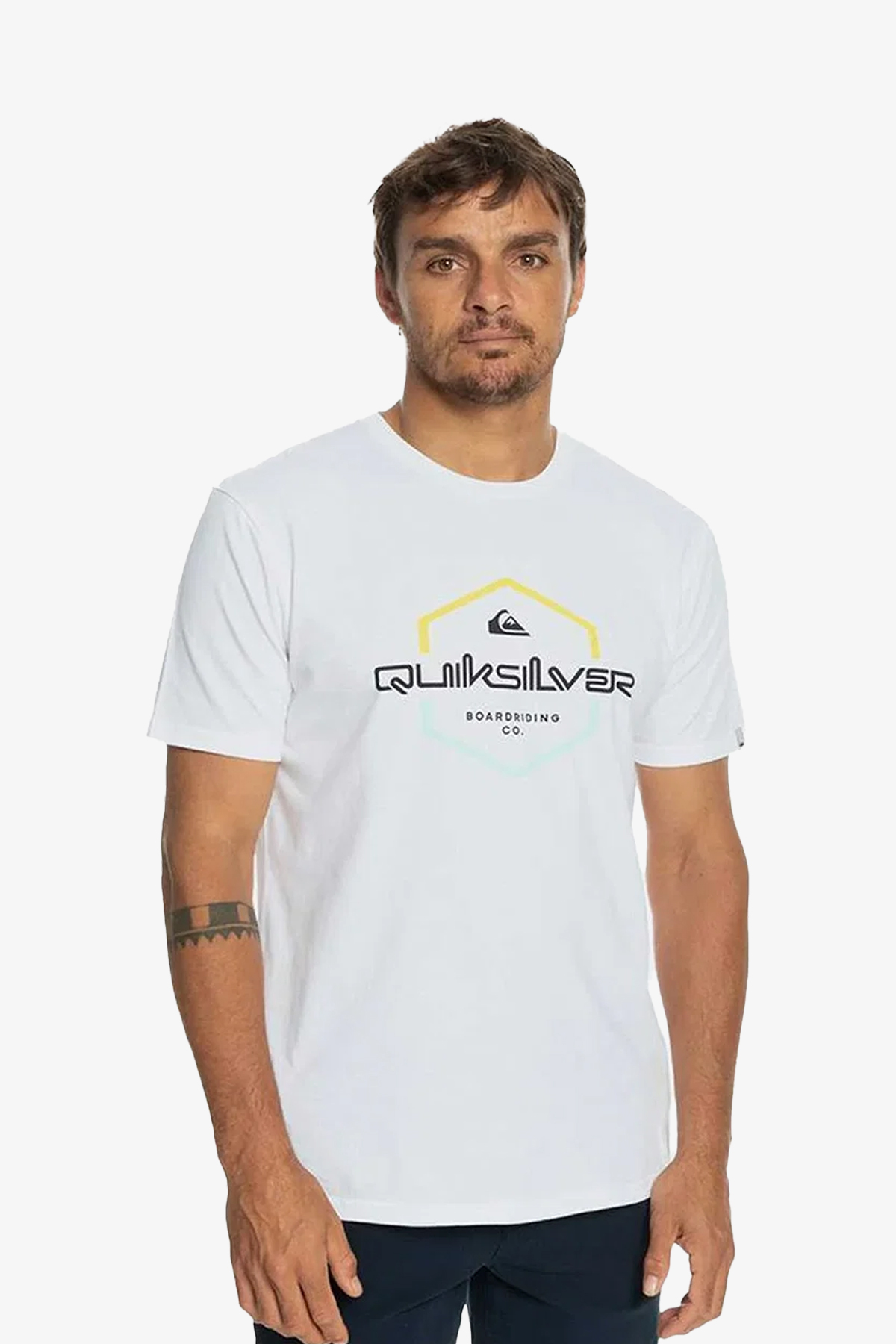 Quiksilver Passtheprıde Erkek Beyaz T-Shirt EQYZT07275-WBB0