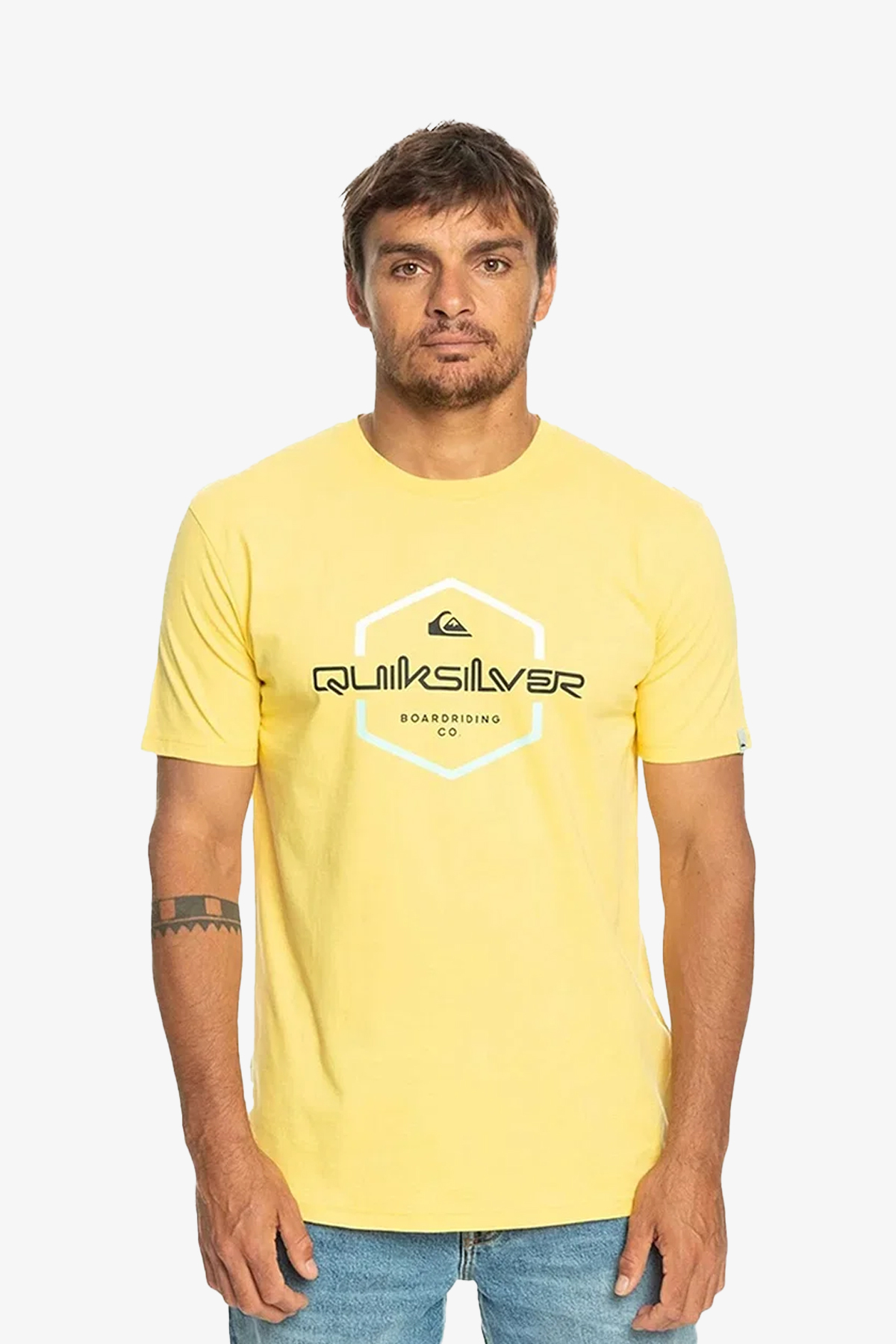 Quiksilver Patheprıdes Erkek Sarı T-Shirt EQYZT07275-YFB0