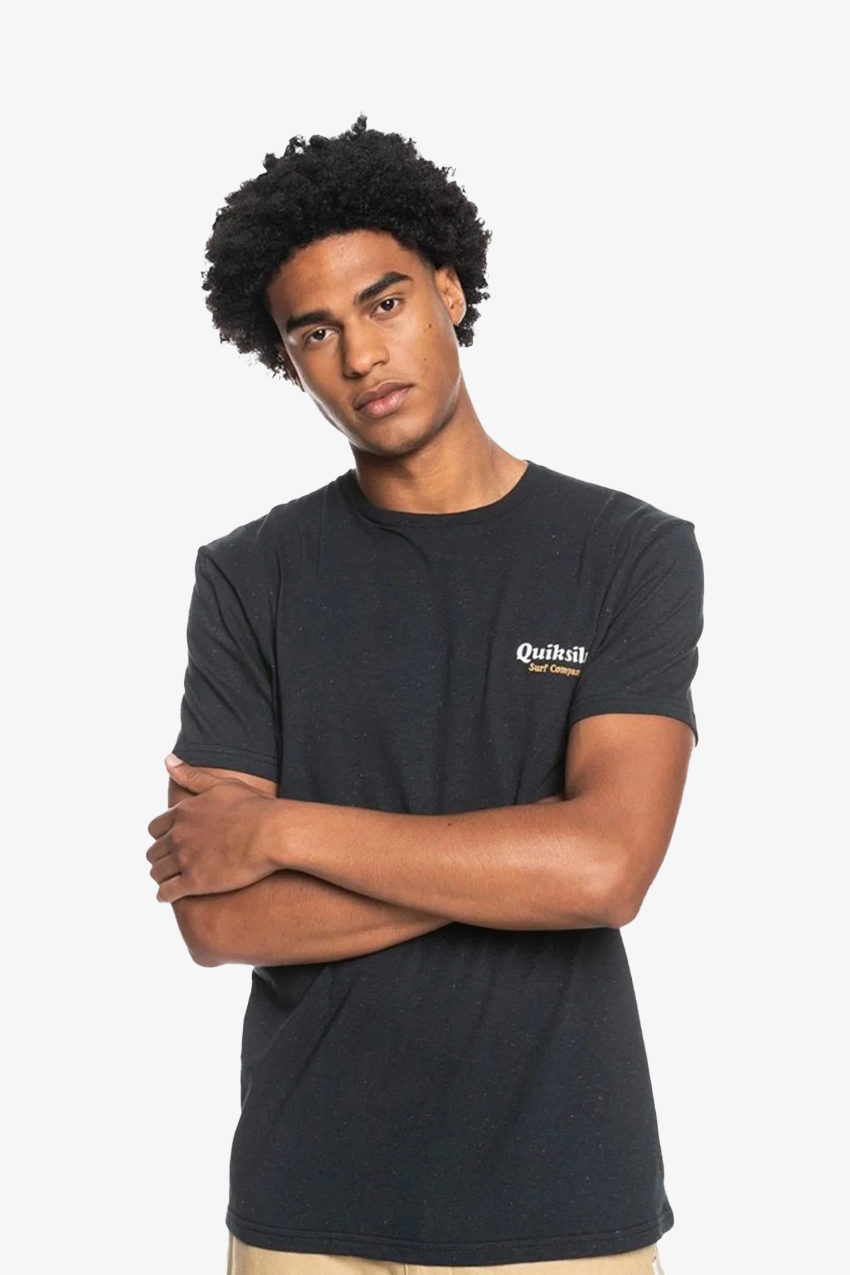 Quiksilver Post Scrıptum Erkek Siyah T-Shirt EQYZT06715-KVJ0-BLACK