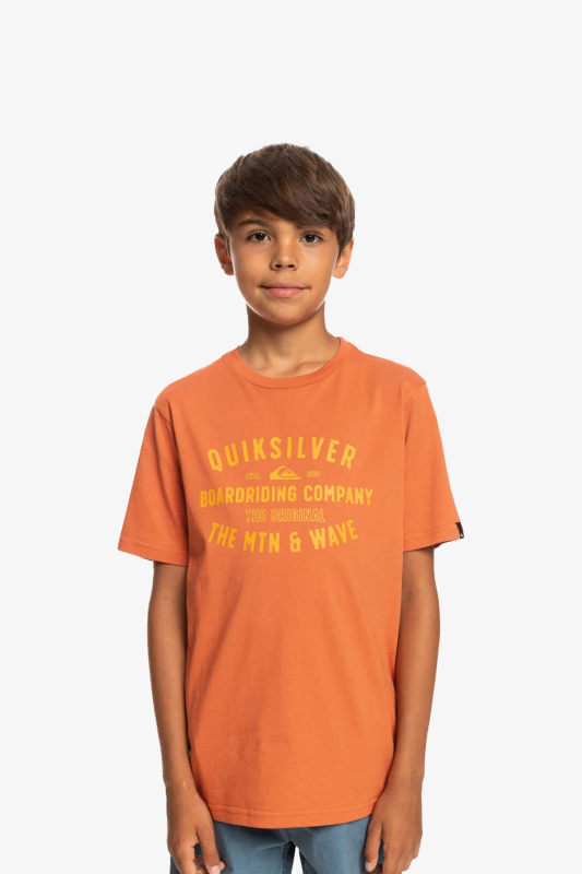 Quiksilver Qs Surf Lockup Çocuk Turuncu T-Shirt EQBZT04585-CMS0 - 1