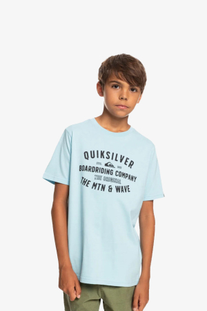 Quiksilver Qs Surf Lockup Yth Çocuk Mavi T-Shirt EQBZT04585-BGC0 - Quiksilver