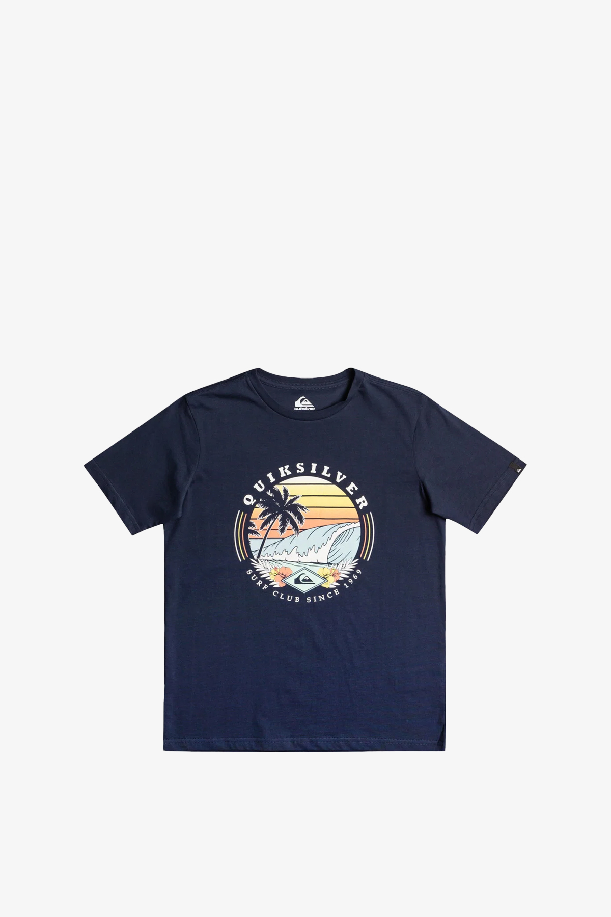 Quiksilver Qssurfclub B Çocuk Lacivert T-Shirt EQBZT04641-BYJ0