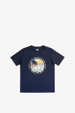 Quiksilver Qssurfclub B Çocuk Lacivert T-Shirt EQBZT04641-BYJ0