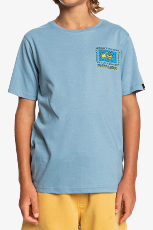 Quiksilver Radıcal Roots Yth Çocuk Mavi T-Shirt EQBZT04427-BJN0 - 1