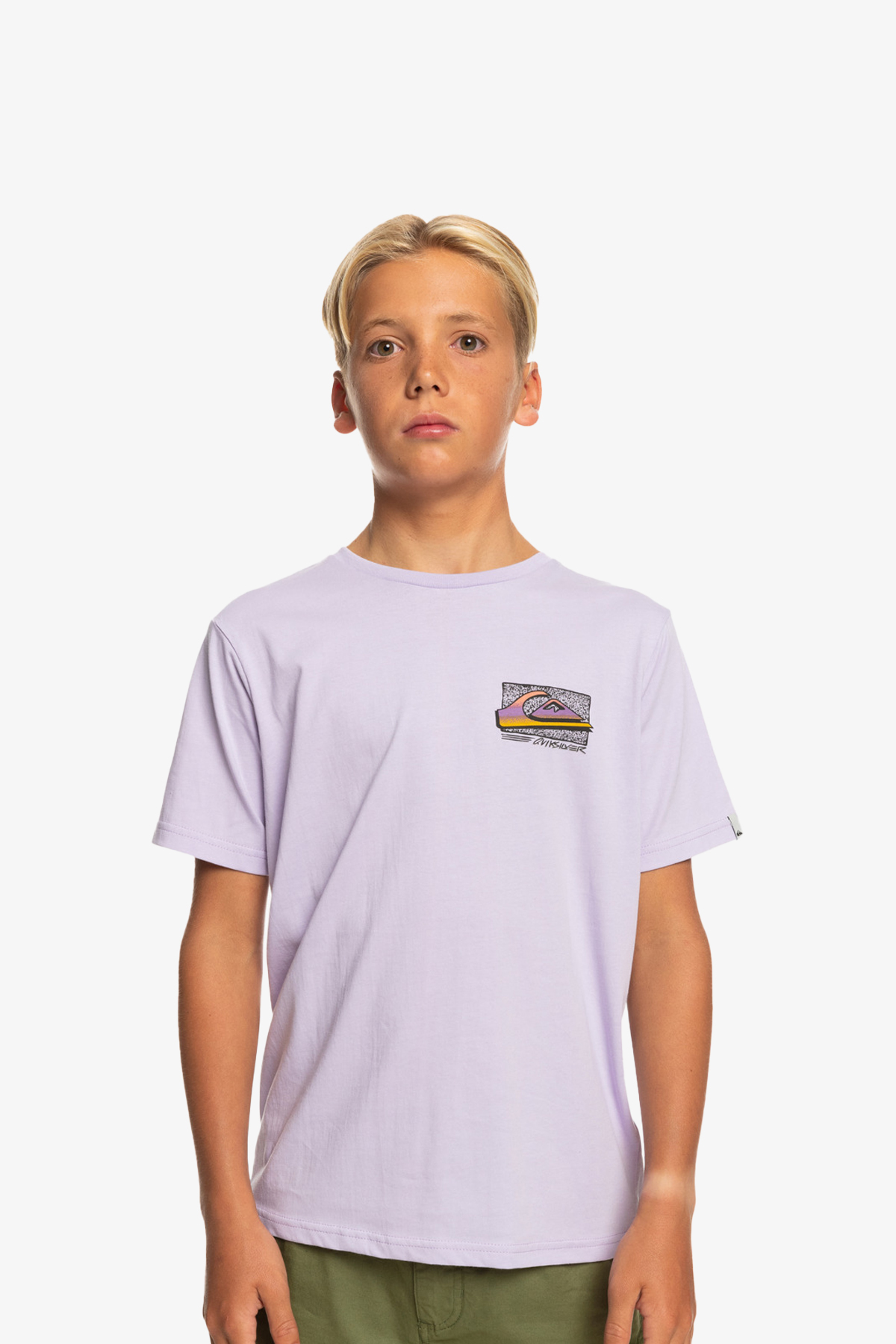 Quiksilver Retro Fade Yth Çocuk Mor T-Shirt EQBZT04597-PFM0