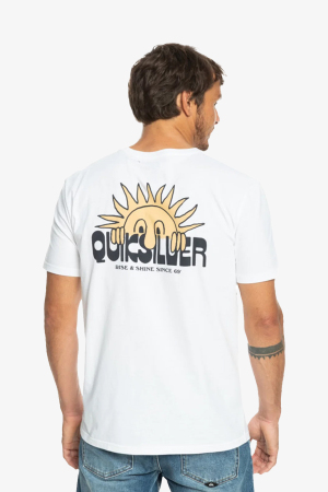Quiksilver Rıseshıne Erkek Beyaz T-Shirt EQYZT07225-WBB0 - 2