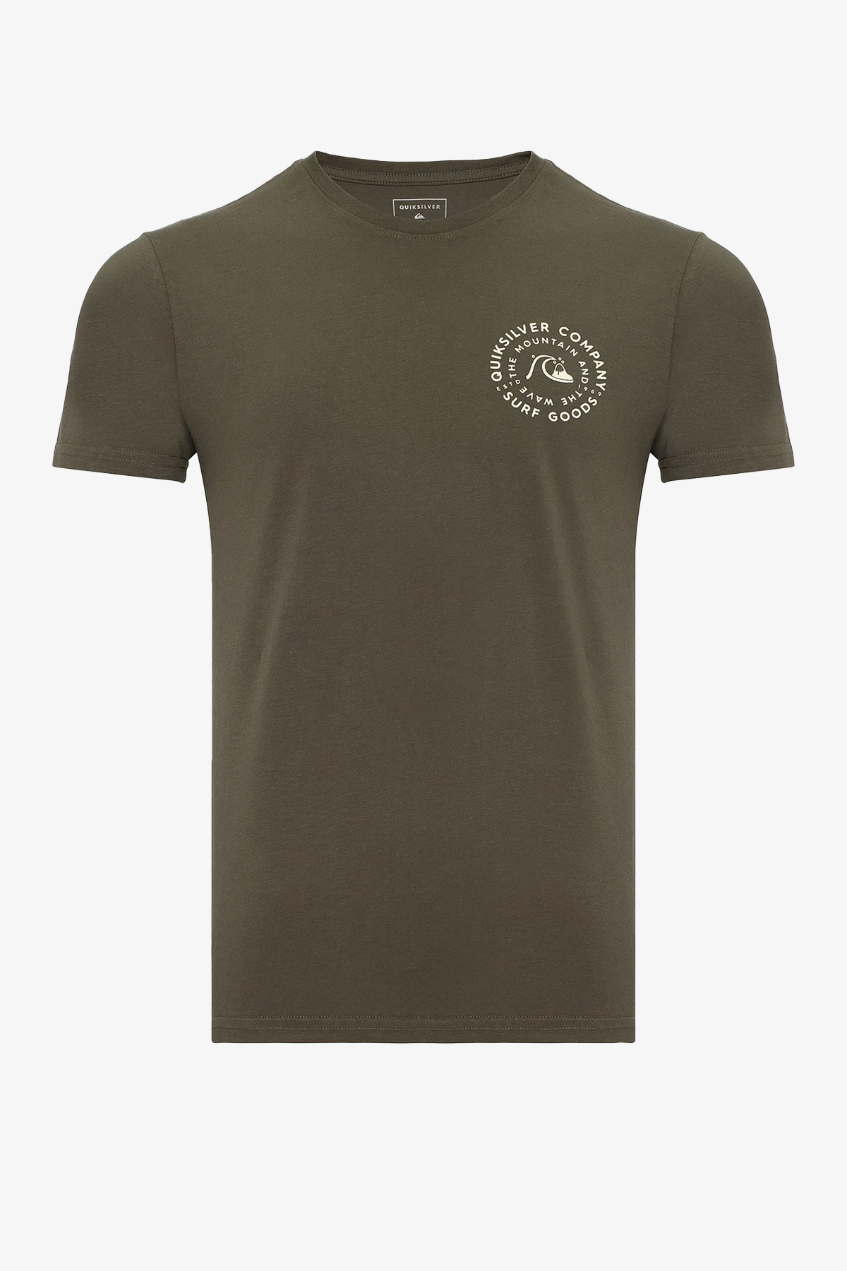 Quiksilver Rollıngonss Erkek Haki T-Shirt EQYZT05819-GZH0
