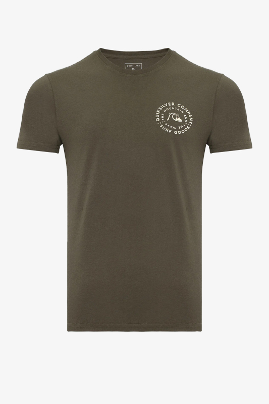 Quiksilver Rollıngonss Erkek Haki T-Shirt EQYZT05819-GZH0 - 1