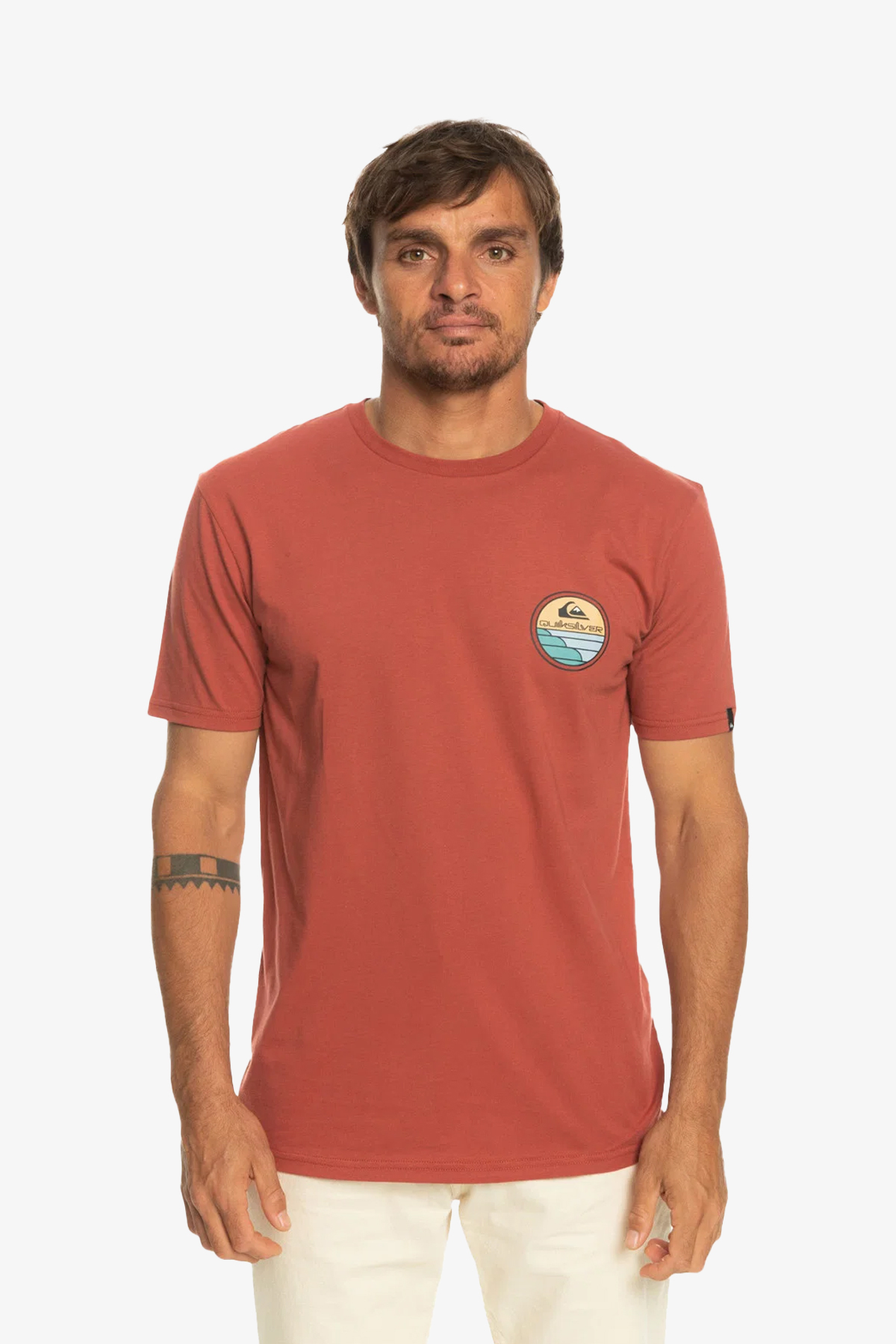 Quiksilver Scenıcjourneys Erkek Turuncu T-Shirt EQYZT07219-MPD0