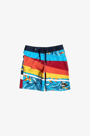 Quiksilver Slashprveeyth16 B Bdsh Çocuk Çok Renkli Deniz Şortu EQBBS03131-17058 - Quiksilver