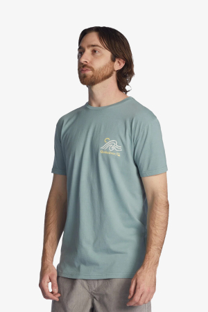 Quiksilver Slo Mover Erkek Çok Renkli T-Shirt EQYZT06701-BPF0 - Quiksilver
