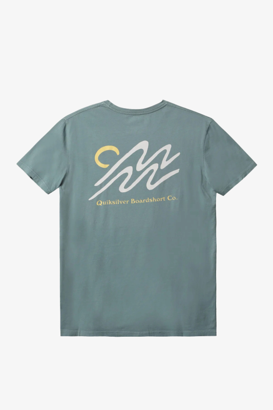 Quiksilver Slo Mover Erkek Çok Renkli T-Shirt EQYZT06701-BPF0 - 2