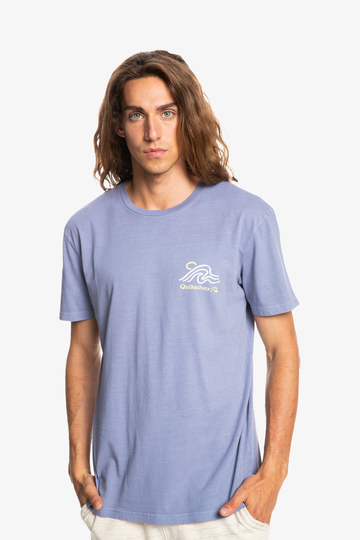 Quiksilver Slowover Erkek Mor T-Shirt EQYZT06701-PKB0