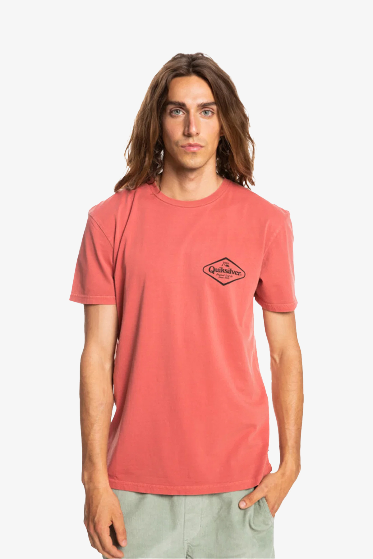 Quiksilver Stır It Up Erkek Kırmızı T-Shirt EQYZT06699-NNV0