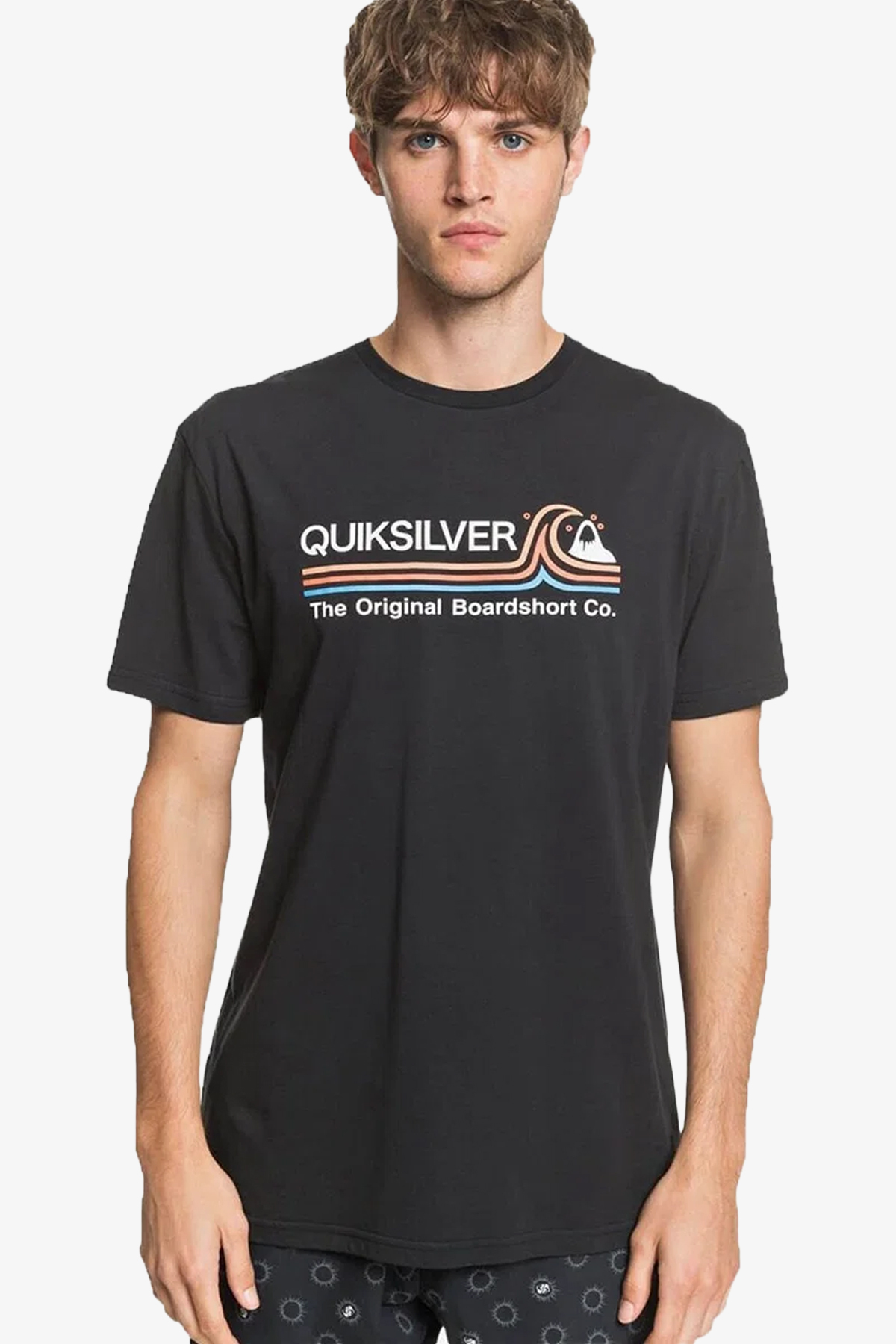 Quiksilver Stonecoldclaıs Erkek Siyah T-Shirt EQYZT05748-KVD0