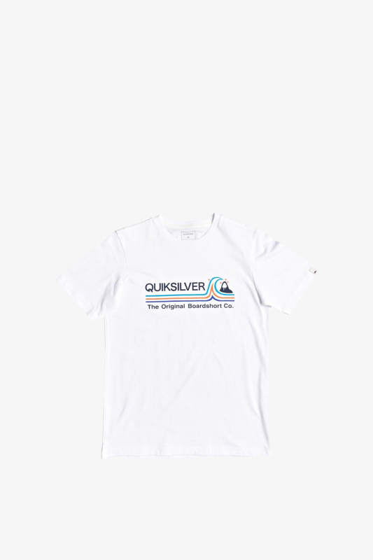 Quiksilver Stonecoldssyth B Çocuk Beyaz T-Shirt EQBZT04144-WBB0 - 1