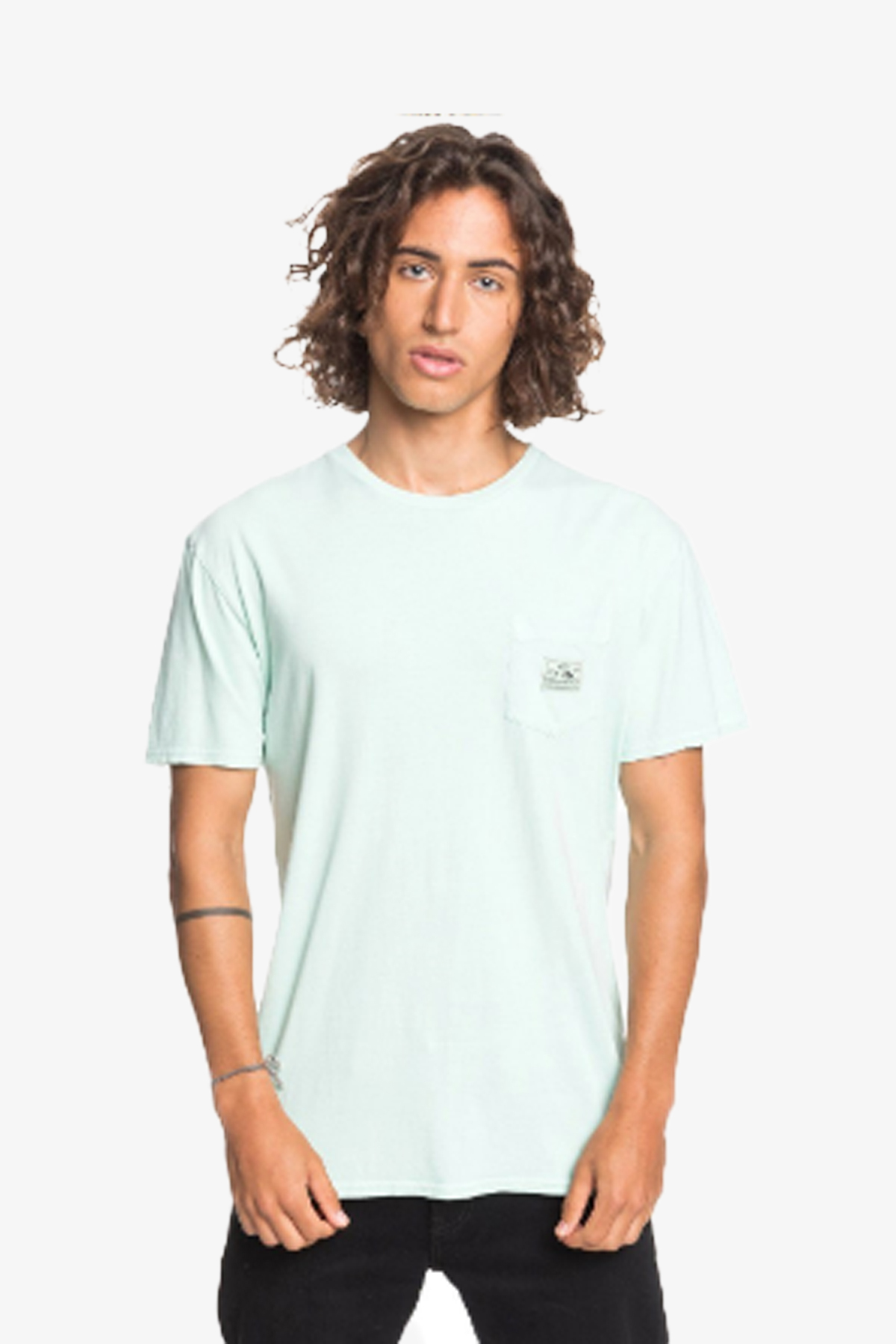 Quiksilver Submıssıonss Erkek Mavi T-Shirt EQYZT05804-GCZ0