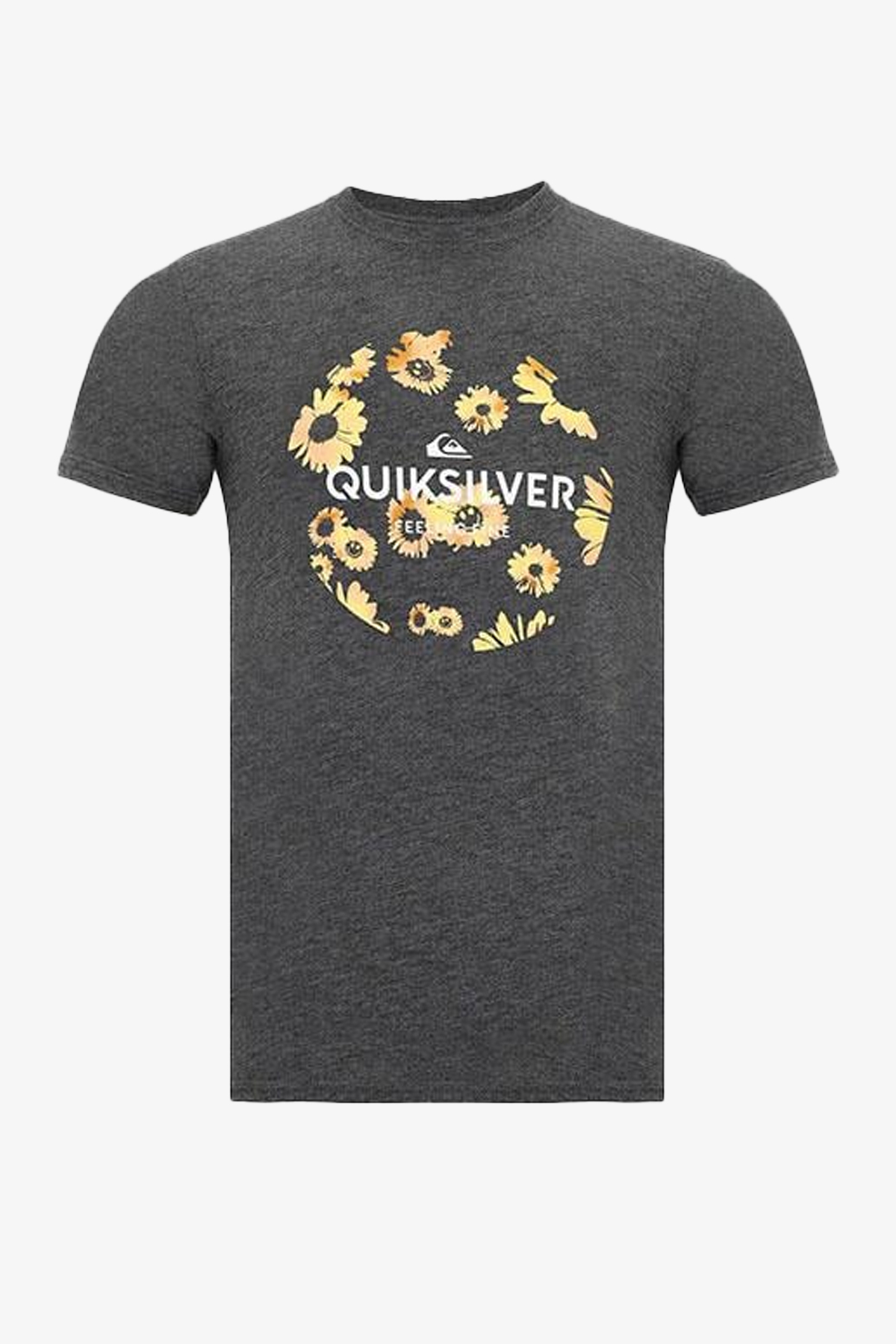 Quiksilver Summersendss Erkek Gri T-Shirt EQYZT05768-KTAH