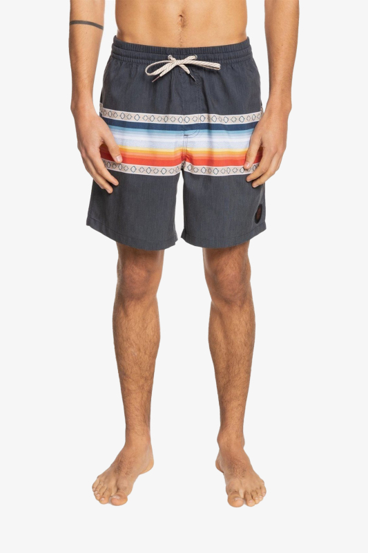 Quiksilver Sun Faded Volley 17 Erkek Mavi Deniz Şortu EQYJV03702-KTA6 - 1