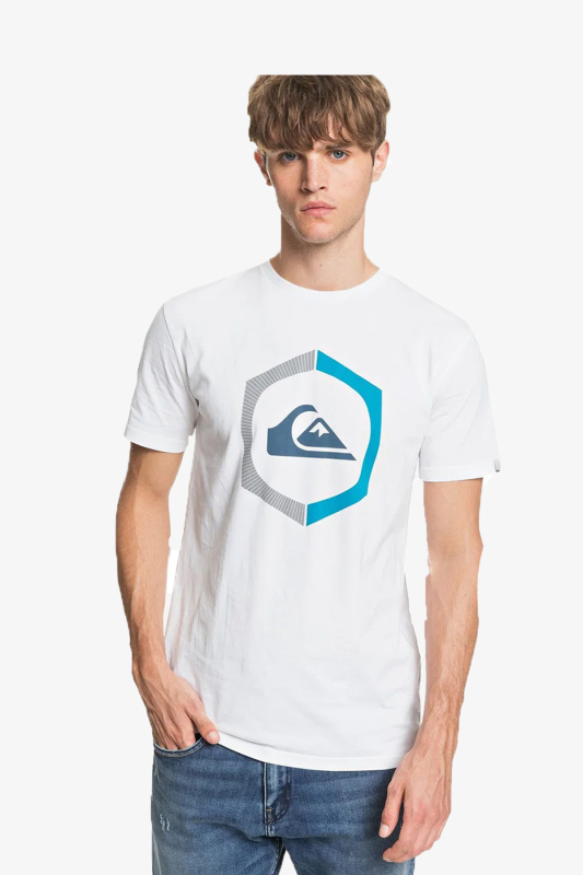 Quiksilver Surethıngss Erkek Beyaz T-Shirt EQYZT05762-WBB0 - 1