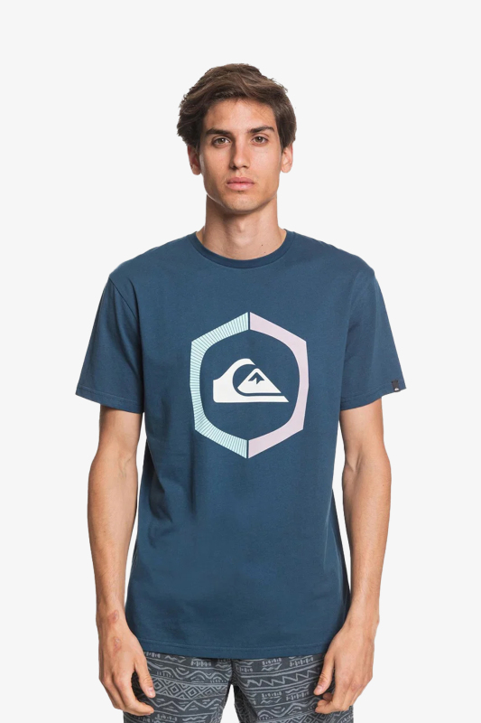 Quiksilver Surethıngss Erkek Mavi T-Shirt EQYZT05762-BSM0 - 1