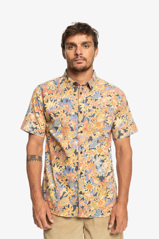 Quiksilver Surfadelıca Erkek Sarı Gömlek EQYWT04466-KRD6 - 1