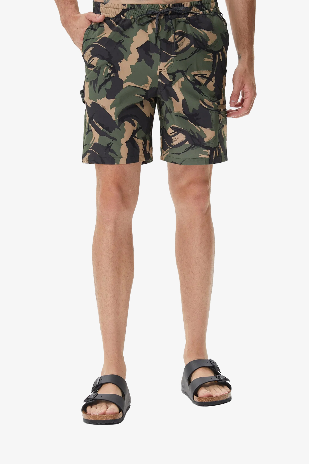 Quiksilver Taxer Cargo Amphıbıan 18 Erkek Yeşil Şort EQYWS03823-CQY6