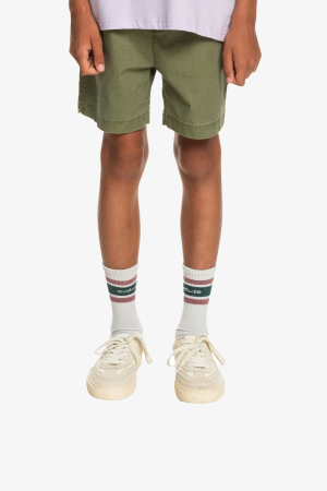 Quiksilver Taxersb Kst Çocuk Yeşil Şort EQBWS03330-GPH0 - Quiksilver
