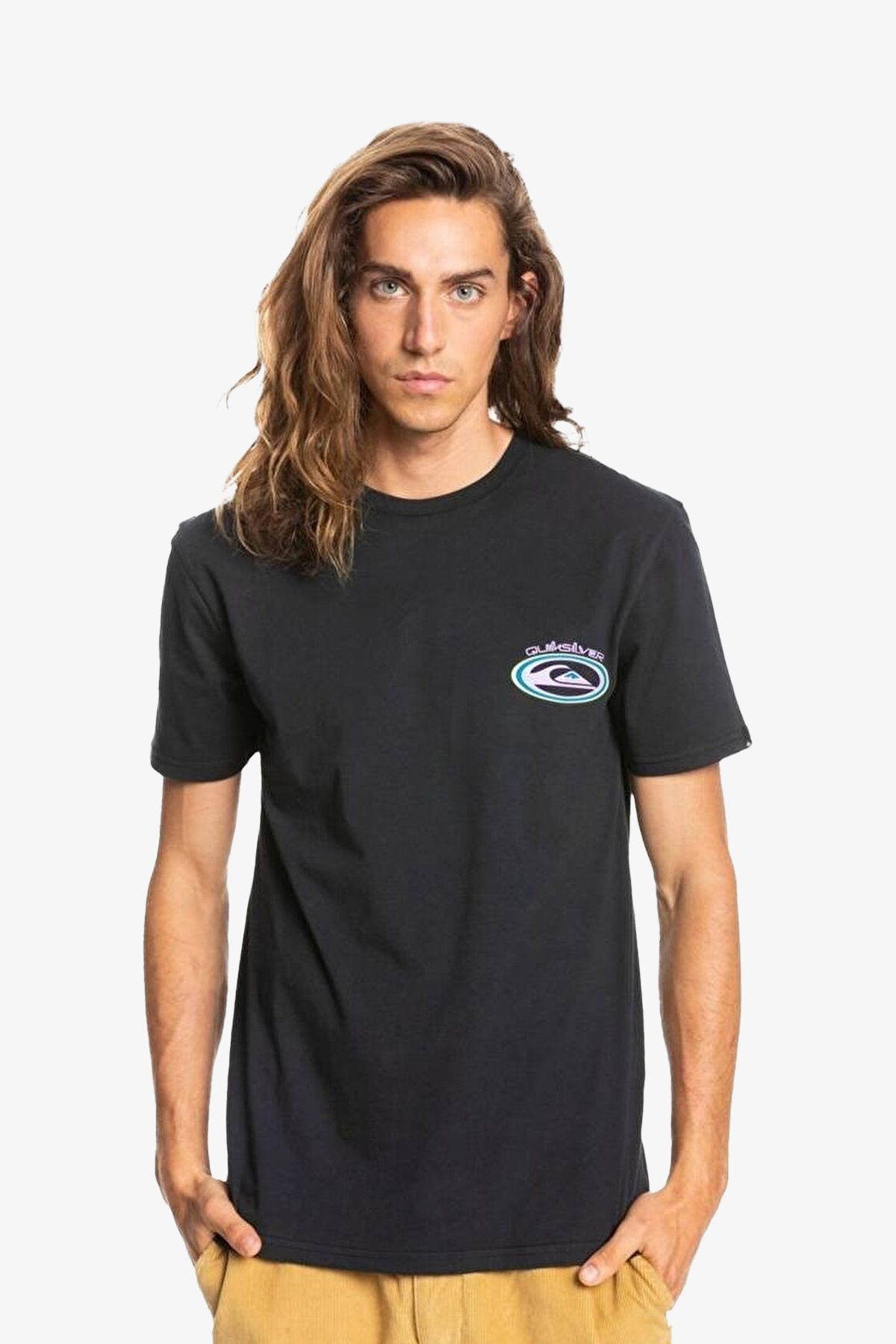 Quiksilver Temper Trap Erkek Siyah T-Shirt EQYZT06658-KVJ0-BLACK