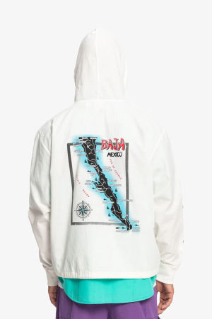 Quiksilver Thebaja Jckt Erkek Beyaz Ceket EQYJK03946-WBB0 - 2