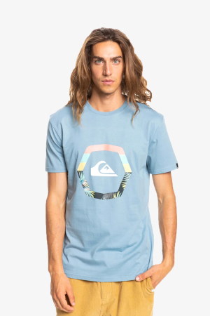 Quiksilver Uprıse Erkek Mavi T-Shirt EQYZT06663-BJN0 - 1